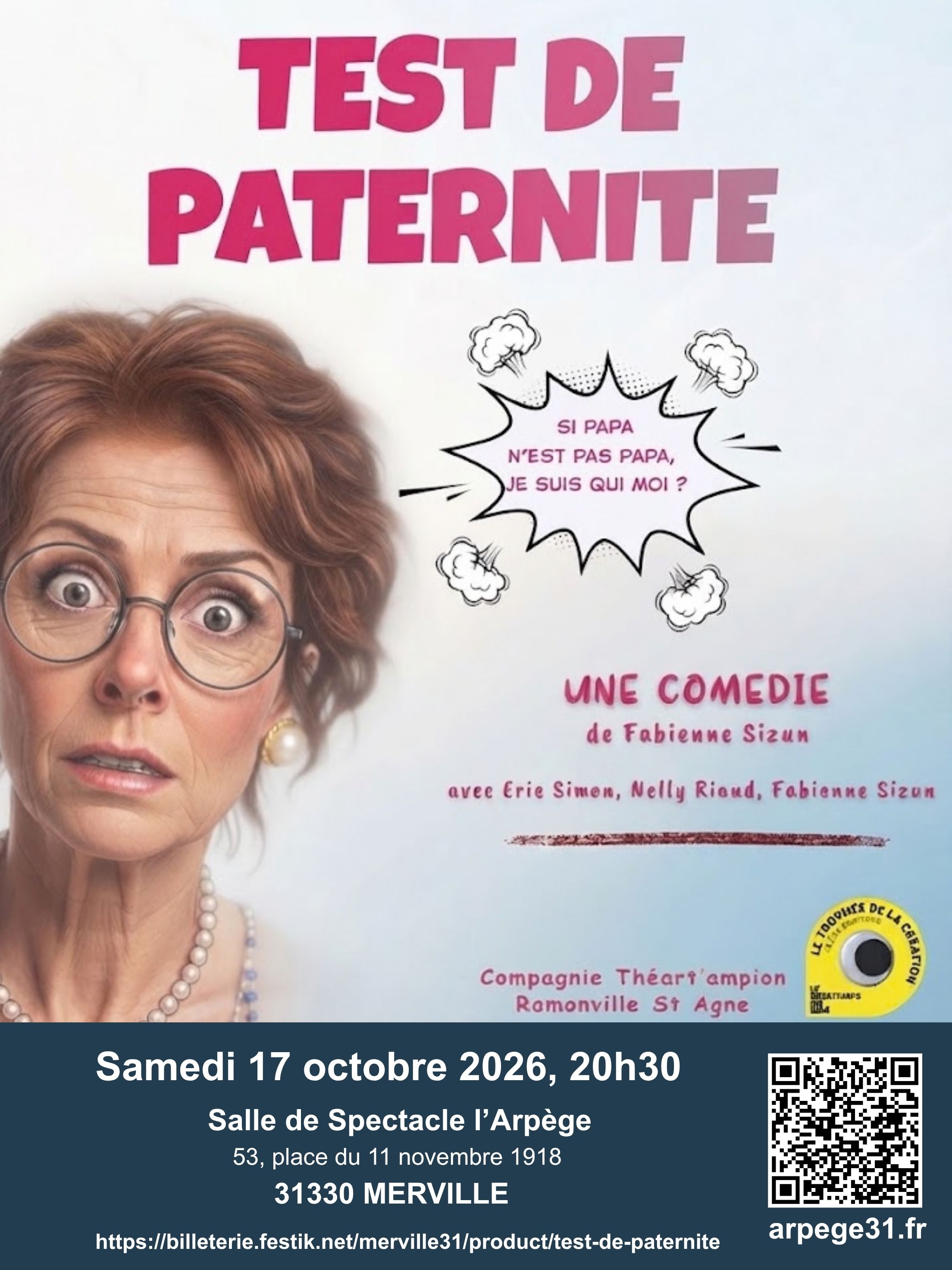 Test de paternité, Une comédie pleine de rebondissements